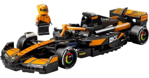 Lego Speed Champions Mclaren F1 Team Piloto Y Vehículo Mcl38 260 Formula 1