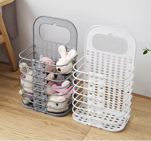 Imagem 10 de 10 de Cesto Multiuso Dobrável Roupa Suja Organizador Banheiro