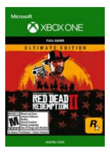 Red Dead Redemption 2 Ultimate Edition Xbox One/xbox Seriesx