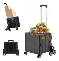 Comprar Carro Caja Plegable Ruedas Multiuso Hierro Carrito Escalera®