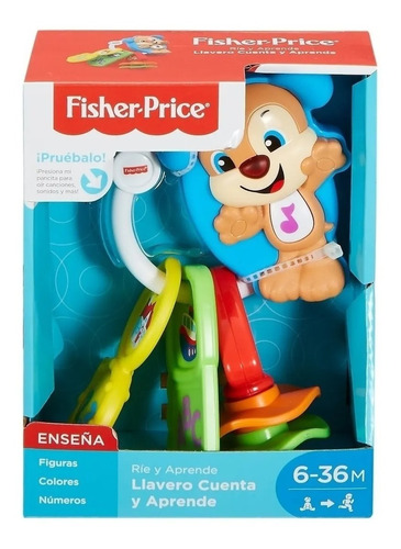 Llavero Musical Cuenta Conmigo Rie Y Aprende Fisher Price