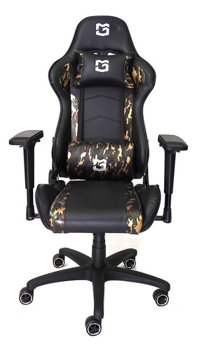 Silla Gamer - Reclinable - Reposapies -120kg - A1