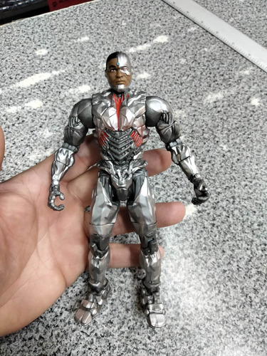 Dc Multiverse Cyborg, Victor Stone, Steppenwolf Wave!! (Usado)