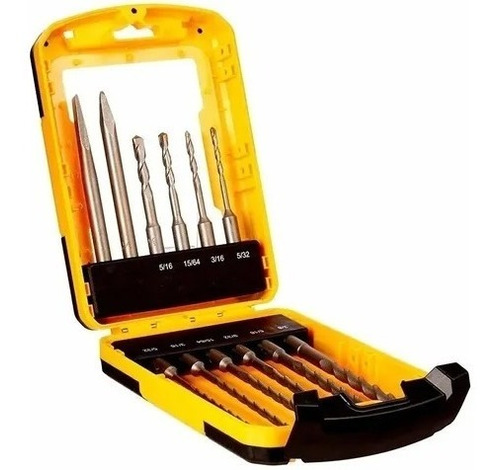 Set Mechas Cincel Punta Sds Plus Stanley 12 Piezas Sta4279