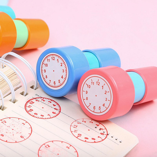 Sellos De Reloj Para Maestros Material Didáctico Artes Y