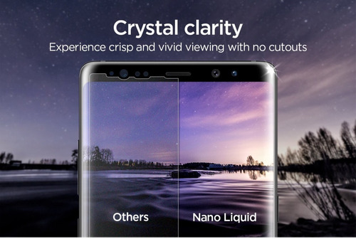 Imagen 5 de 5 de Protector De Pantalla Spigen Glas.tr Nano Liquid Americano