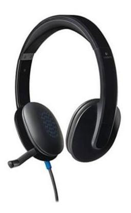 Audífonos Con Micrófono Logitech H540 Alámbrico Usb
