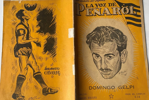 La Voz De Peñarol Revista Carlos Balsan 1945 Fútbol Z4