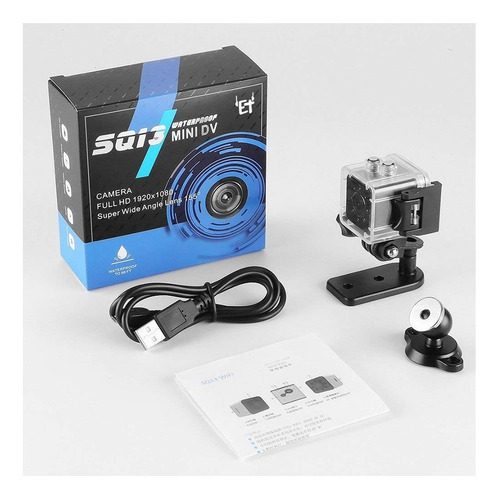 Camara Mini Deportiva Wifi Full Hd 1080p Sq13