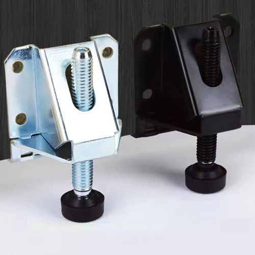 Muebles De Metal Nivelador De Altura Ajustable Soporte Negro