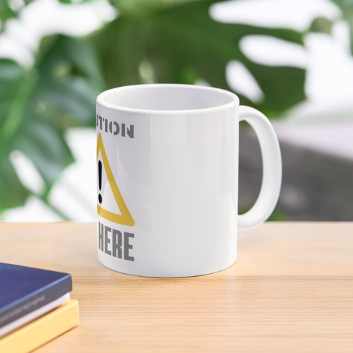 Imagen 2 de 4 de Taza Mug Regalo Funny Señales De Transito Con Mensajes