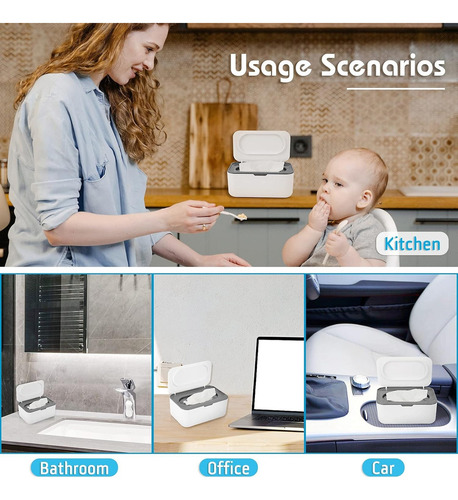 Dispensador De Toallitas Para Bebé, Funda Para Toallitas