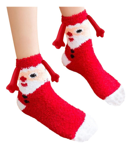 Calcetines Peludos Navideños Para Mujer (20 #mold), Bonitos