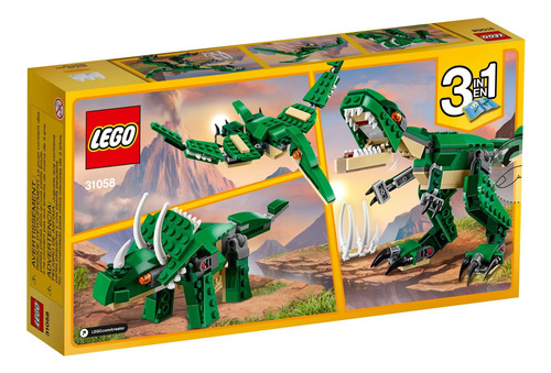 Pack Creador De Dinosaurios, Lego 3 En 1 Con T-rex