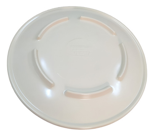 Plato Porta Taza Travessa Melamina 004-208-117 Color Beige Liso