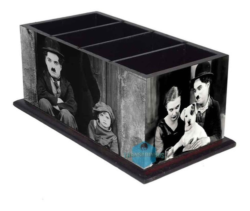 Porta Controle Chaplin + Brinde Porta Treco Gratis