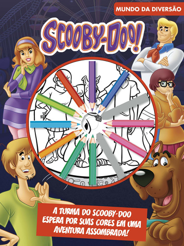 Libro Scooby Doo Mundo Da Diversao 12 Lapis De Cor De Editor