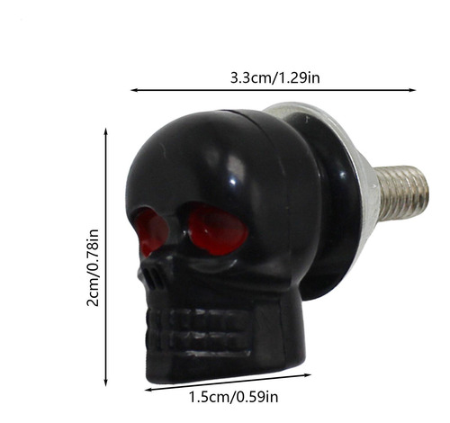 Tornillos Para Matrícula De Motocicleta Pernos Para Matrícul