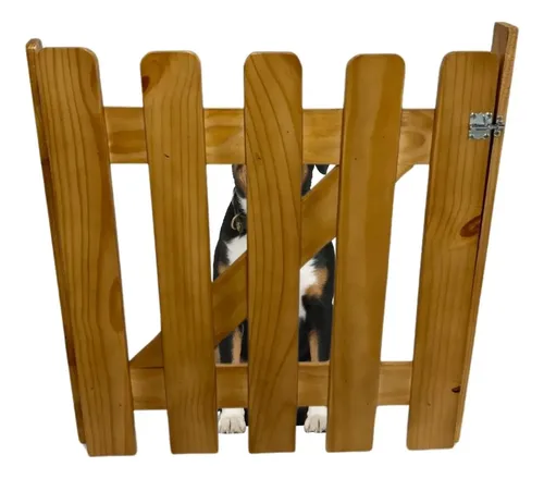 Portão Pet Para Caes Cachorros Cercado Segurança 80lx80a