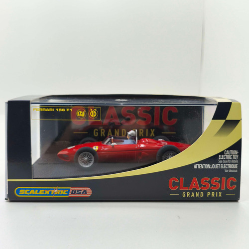Carro Autorama Scalextric Ferrari 156 F1 Boca De Tubarão (Usado)