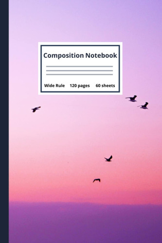 Livro: Caderno De Composição De Pássaros No Pôr Do Sol, Reg