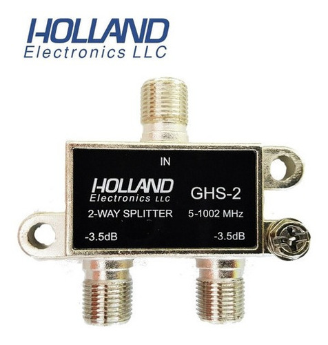 Splitter Holland 2 Salidas 5-1002 Mhz