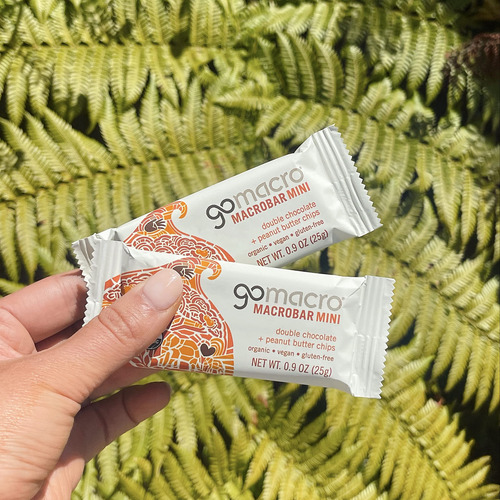 Barras De Aperitivos Veganas Orgánicas Doble Chocolate Mante