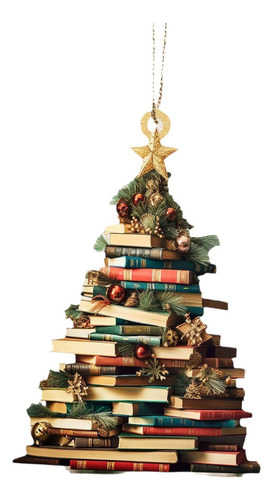 Li Adorno Colgante Navideño For Espejo Retrovisor De Libro