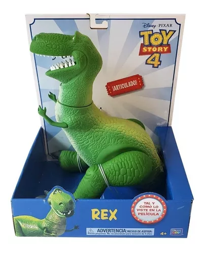 Rex Dinosaurio Articulado Toy Story 4 30cm Disney Pixar Orig