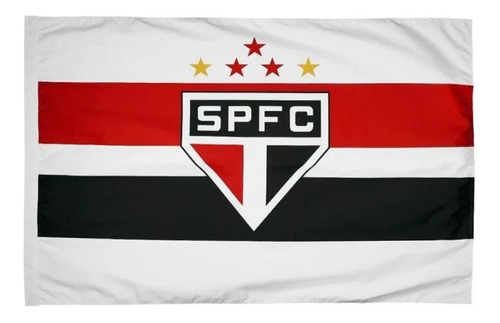 Bandeira Do São Paulo Futebol Clube  90 X 130 Cm