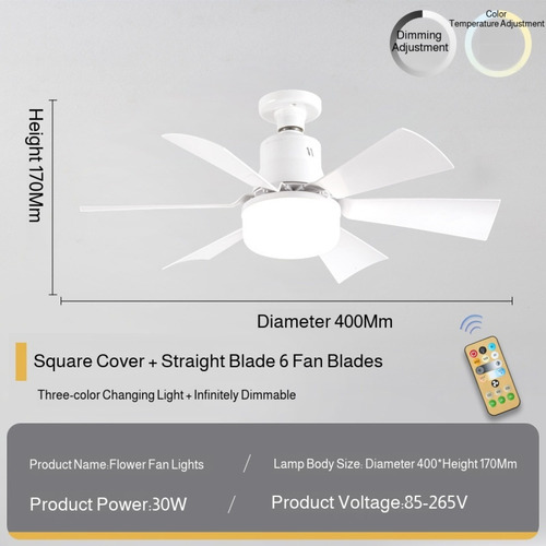 Ventiladores Eléctricos Y Faroles Pequeños Con Mando A Dista