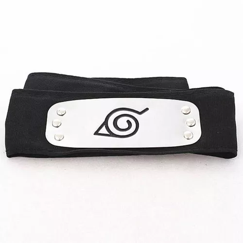 Kit Naruto Bandana Vila Da Folha Faixa Vermelha + Kunai Minato E Acessório  - Cosplay