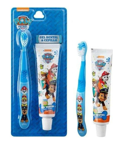 Cepillo Dental Infantil Varios Diseños + Pasta Dental 50 Gr