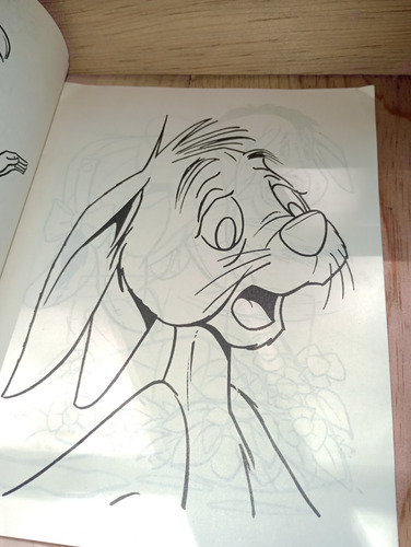 Libro Para Colorear Vintage Winnie Pooh Fernández Editores (Usado)