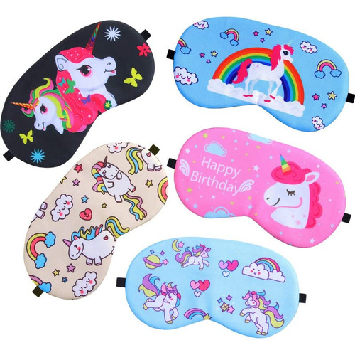 Gejoy 5 Piezas De Unicornio Para Dormir, Mscara Para Dormir