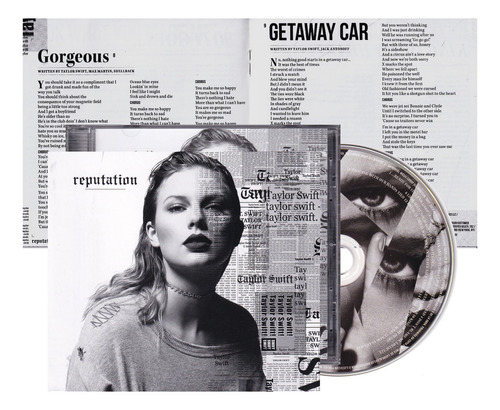 Taylor Swift - Reputation - Cd Música