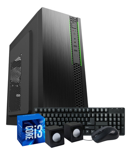 Pc Computadora Nueva Intel Core I3 8gb 1tb + 480gb Ssd Wifi