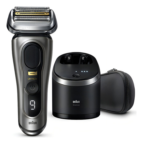 Braun Barbeador elétrico Series 9 Pro 9565cc Metal Nobre cor Cinza