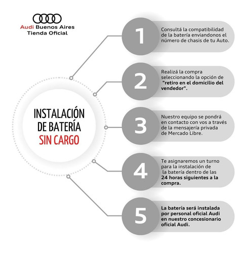Imagen 5 de 9 de Batería 92ah/520a Audi Q5 2009 Al 2021
