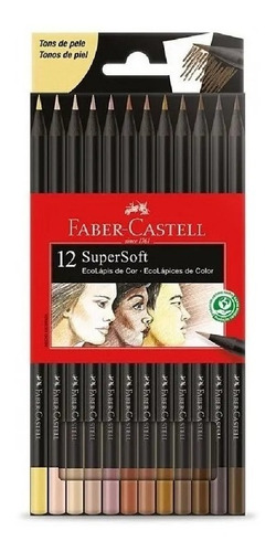 Pinturita Faber Super Soft X12 Color Piel