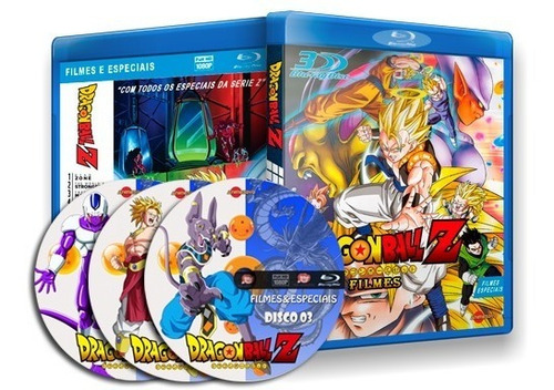 Coleção Dragon Ball Completo (db+dbz+gt+super) Blu-ray