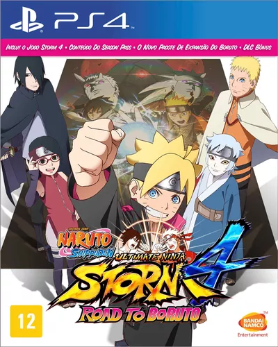 Naruto Ultimate Ninja Storm 4 com dublagem em português