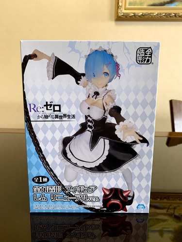 Imagen 1 de 6 de Re:zero Full Power Model Figure Rem Renewal Ver