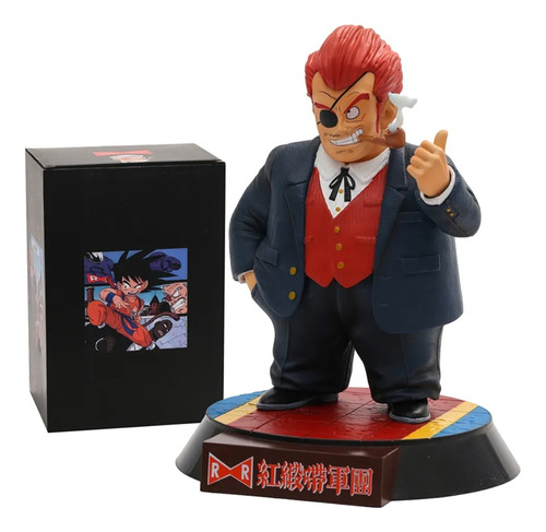 Figura Comandante Red Patrulla Roja - Dragon Ball