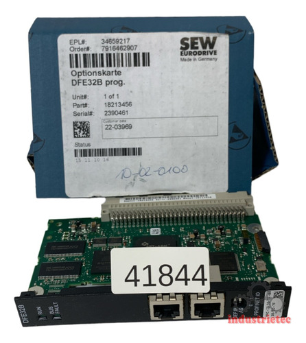 Variador Sew Eurodrive Modulo Profinet Io Dfe32b