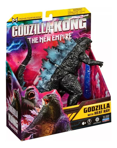 Godzilla X Kong The New Empire 15 Cm Godzilla With Heat Ray