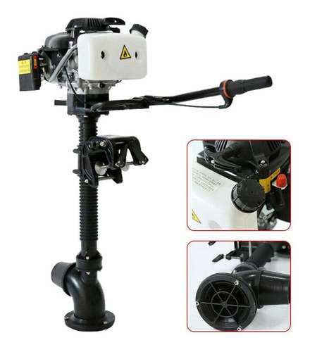 4hp 4 Stroke Outboard Motor Boat Engine With Air Cooling