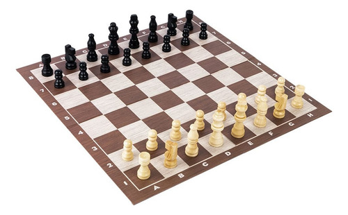 Juego De Mesa Ajedrez De Madera Profesional Spin Master P