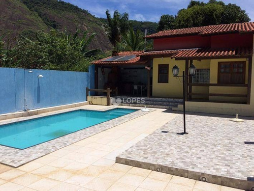 Imagem 17 de 18 de Casa Duplex, Bem Localizada, Ótima Planta, Estrutura Completa De Lazer, 04 Qts./03 Suítes/ 02 Vagas, 250 M², R$ 1.150.000,00 - Itaipu - Niterói/rj - Ca18999