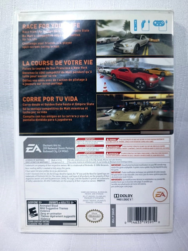 Need For Speed The Run Wii (Reacondicionado)
